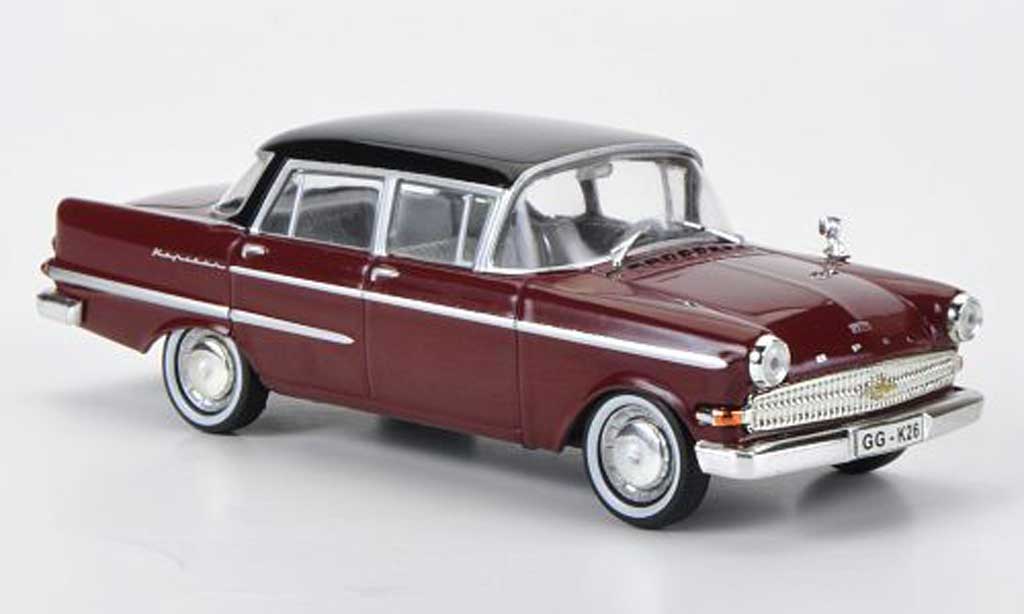 Opel Kapitan 1/43 WhiteBox P2.6 red/black diecast model cars