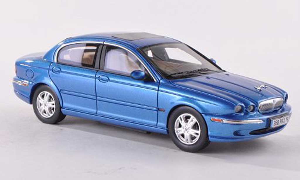 Jaguar X-Type 1/43 Premium X clair-blue LHD 2004 diecast model cars