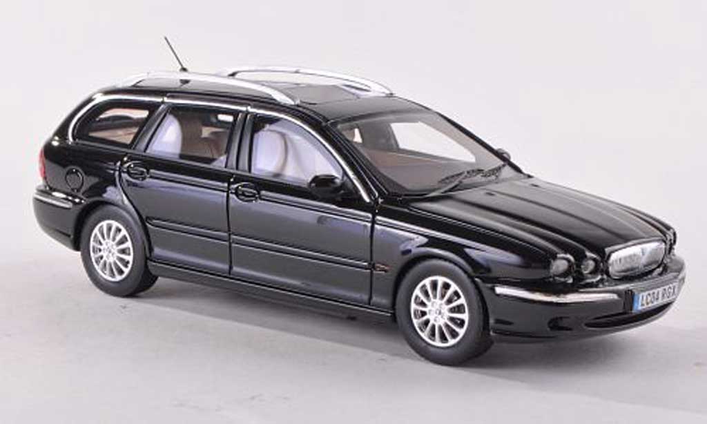 Jaguar X-Type 1/43 Premium X Wagon black RHD 2004 diecast model cars