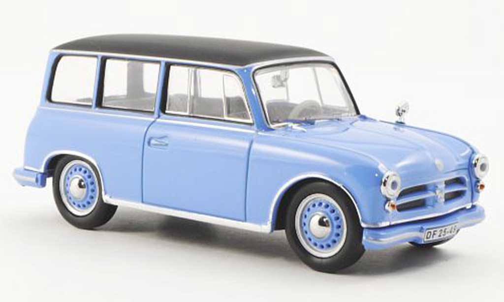 AWZ P70 1/43 IST Models blue/black 1957 diecast model cars