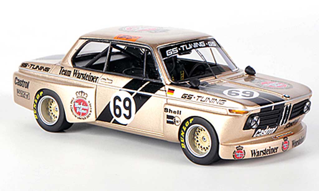 Bmw 2002 Tii 1/43 Neo Tii No.69 Team Warsteiner GS-Tuning J.Obermoser DRM diecast model cars