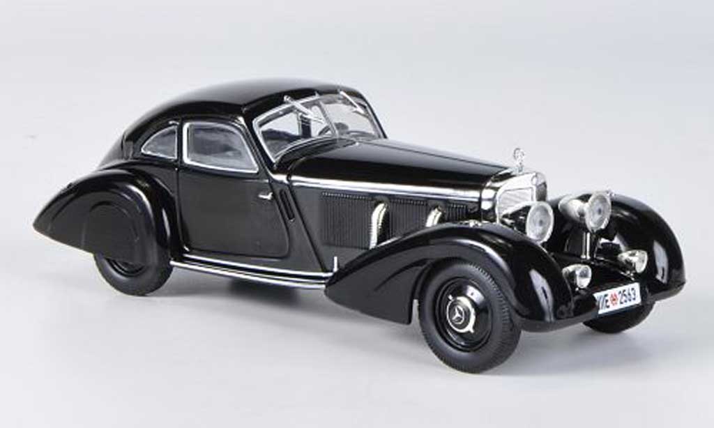 Mercedes 500 1/43 WhiteBox Autobahn-Kurier black 1935 diecast model cars