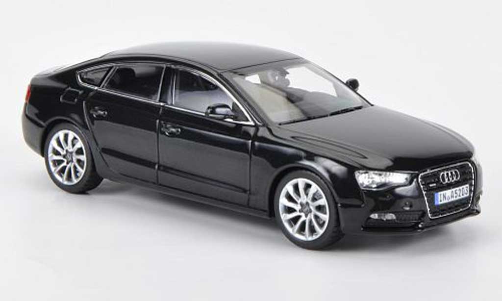 Audi A5 1/43 Norev Sportback black 2011 diecast model cars