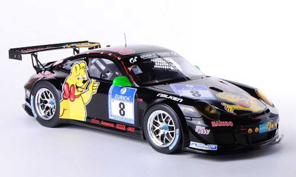 Porsche 997 GT3 1/18 Spark GT3 R 2011 No.8 Haribo 24h Nurburgring R.Westbrook/C.Menzel/M.Sursberg/H.G.Riegel diecast model cars