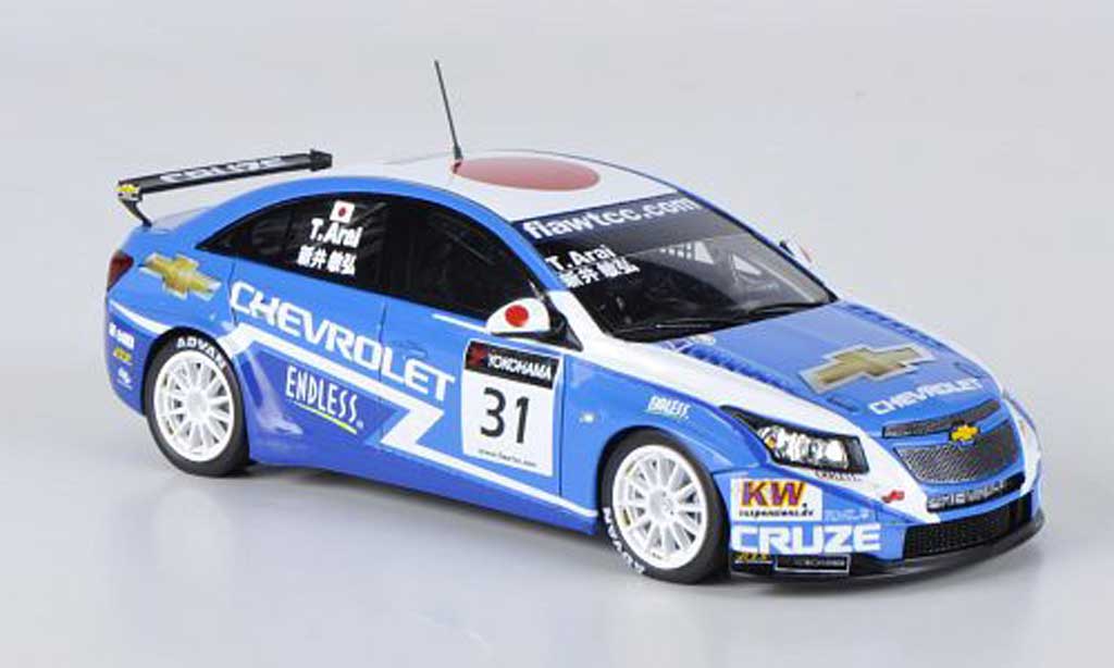 Chevrolet Cruze 2011 1/43 Spark 2011 1.6T No.31 T.Arai WTCC Japan diecast model cars