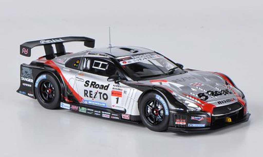 Nissan Skyline 1/43 Ebbro GT-R S Road Reito Mola No.1 M.Yanagida / R.Quintarelli Super GT500 2012 diecast model cars