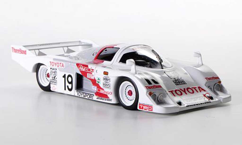 Toyota 83C 1/43 Ebbro Tom's No.19 K.Hoshimo / M.Sekiya Riverside 1984 diecast model cars