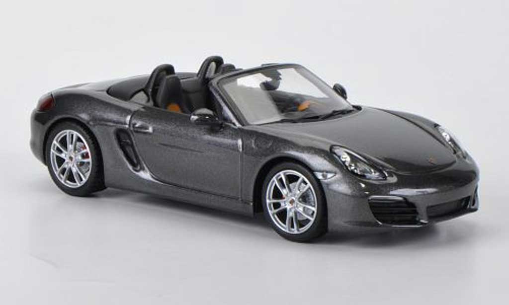 Porsche Boxster 1/43 Minichamps S (987) dkl.grey 2012 diecast model cars