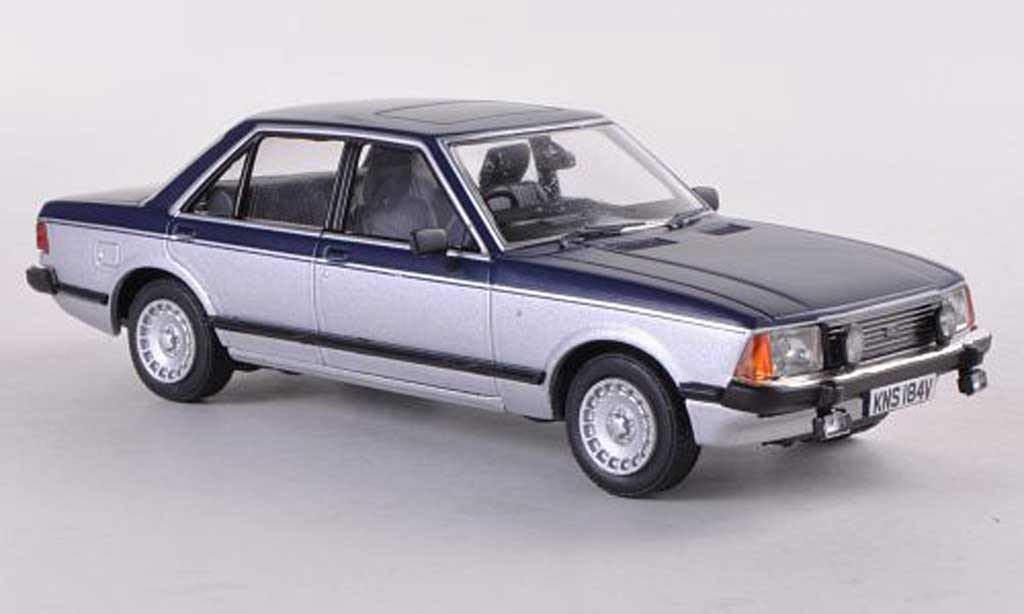 Ford Granada 1/43 Vanguards MkII 2.8 Ghia Sapphire blue/grey diecast model cars