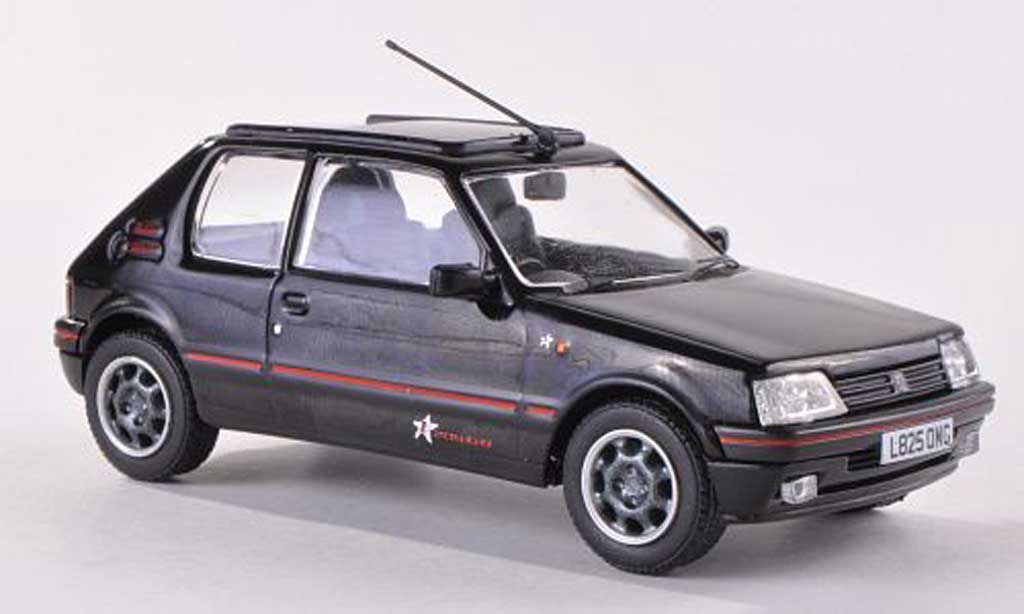 Peugeot 205 GTI 1/43 Vanguards GTI 1.9 Radio 1 L825 OMG black diecast model cars
