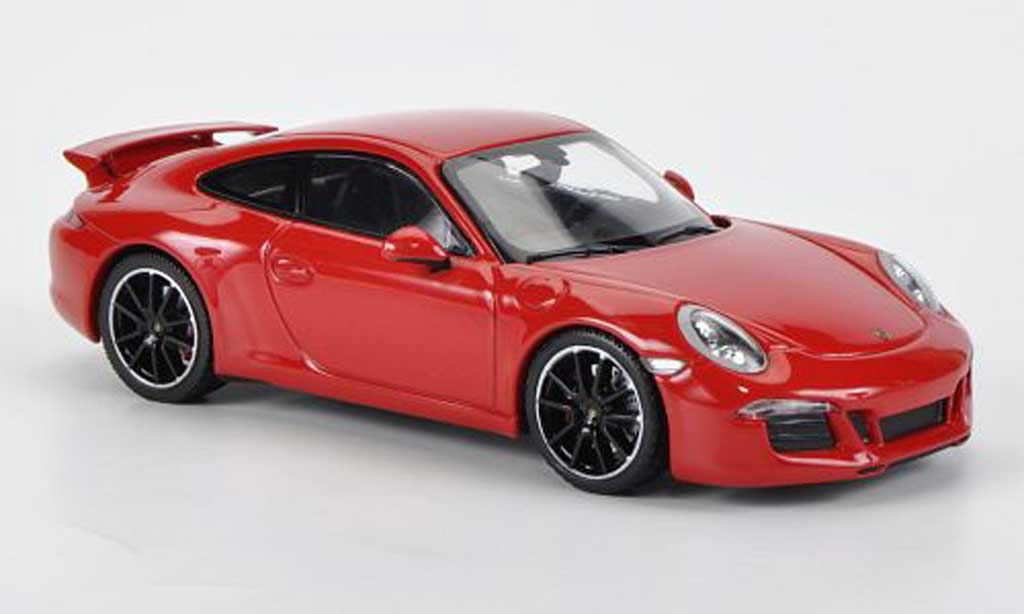 Porsche 991 S 1/43 Minichamps Carrera S Aerokit Cup red 2012 diecast model cars