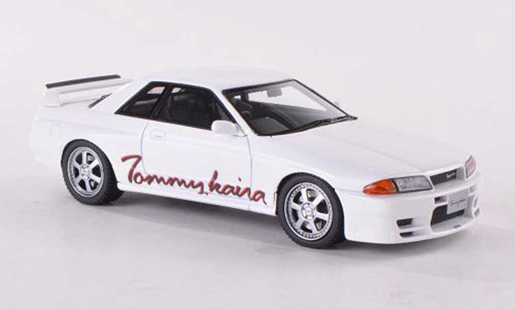 Nissan Skyline R32 1/43 HPI R32 Tommykaira R white RHD diecast model cars