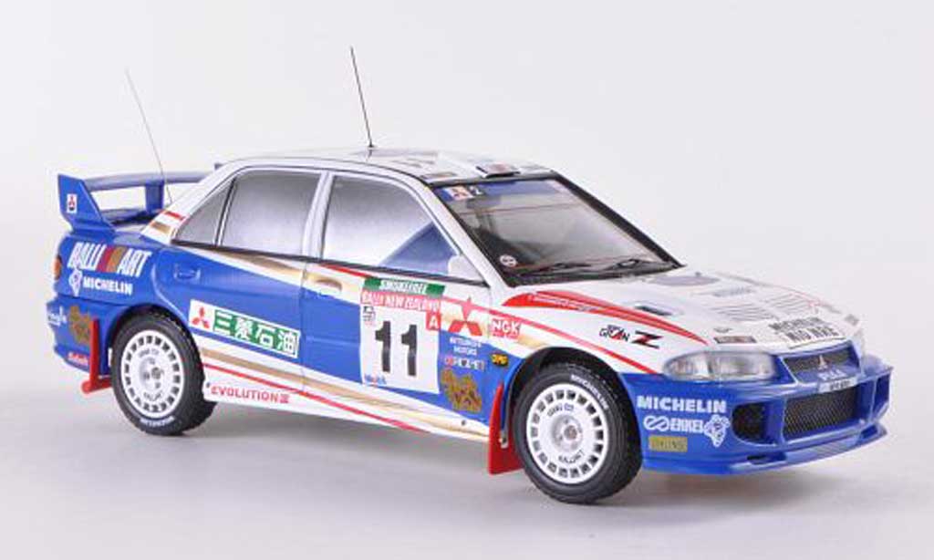 Mitsubishi Lancer Evolution III 1/43 HPI Evolution III No.11 RalliArt T.Makinen / S.Harjanne Rally Neuseeland 1995 diecast model cars