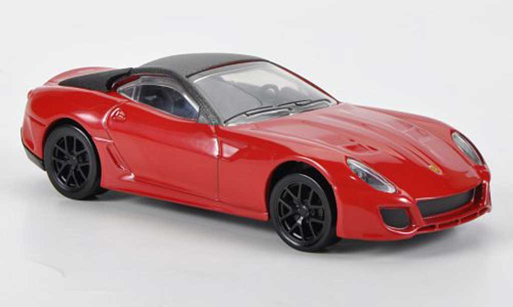 Ferrari 599 GTO 1/43 Hot Wheels GTO red diecast model cars