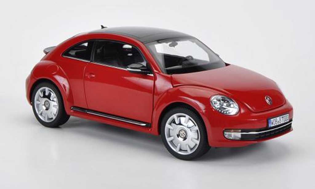 Volkswagen Beetle 1/18 Kyosho red 2011 diecast model cars