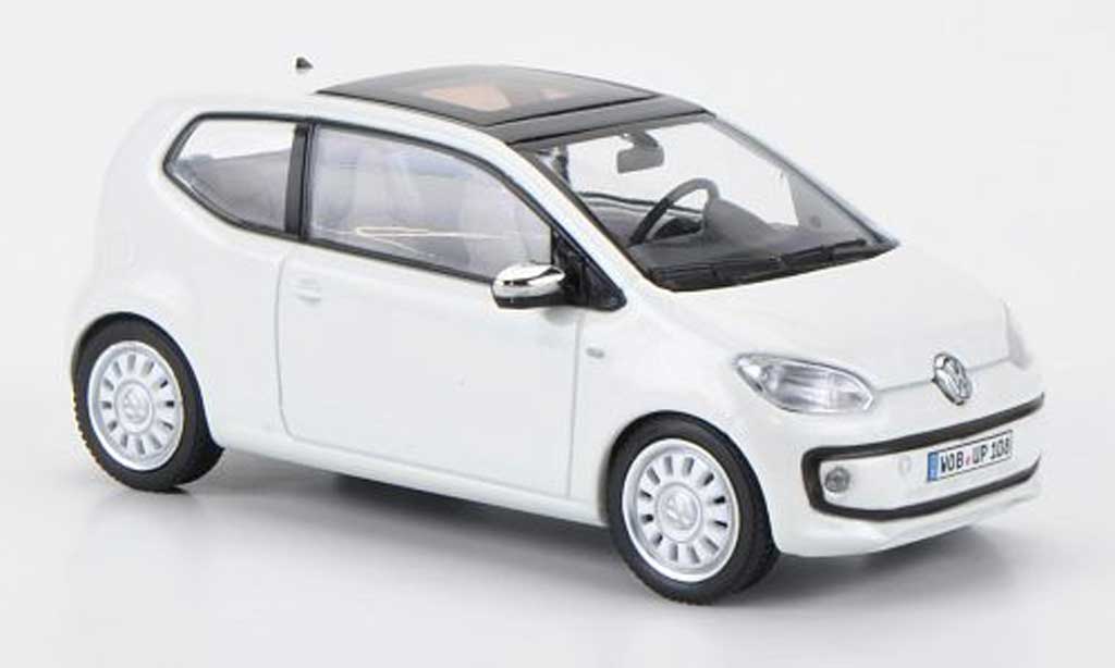 Volkswagen UP! 2011 1/43 Schuco 2011 white white diecast model cars
