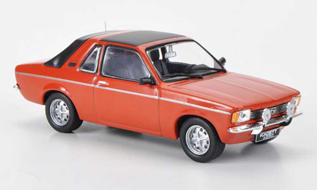 Opel Kadett C 1/43 Hachette C Aero red (ohne Magazin) 1978 diecast model cars