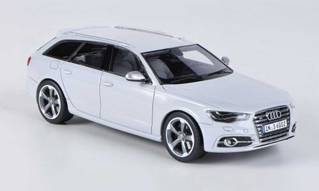 Audi S6 1/43 Schuco Avant grey diecast model cars