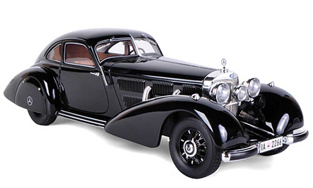 Mercedes 540 K 1/18 BoS Models K Autobahn-Kurier black limitierte Auflage 2.000 Stuck 1935 diecast model cars