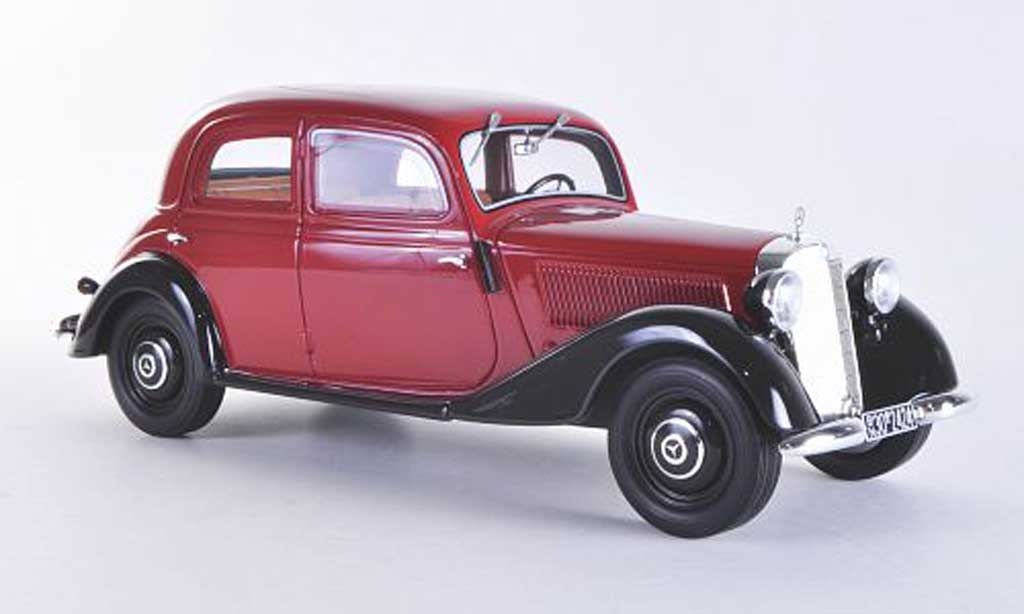 Mercedes 170 1/18 BoS Models V red/black limitierte Auflage 1.000 Stuck 1939 diecast model cars