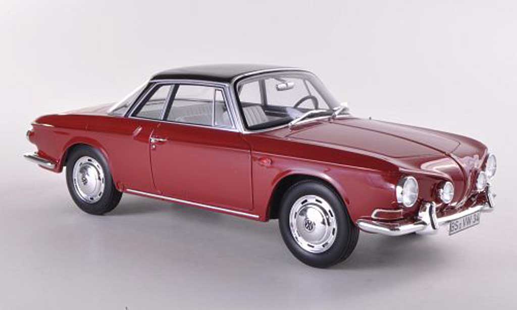 Volkswagen Karmann 1/18 BoS Models Ghia T34 red/black limitierte Auflage 1.000 1961 diecast model cars
