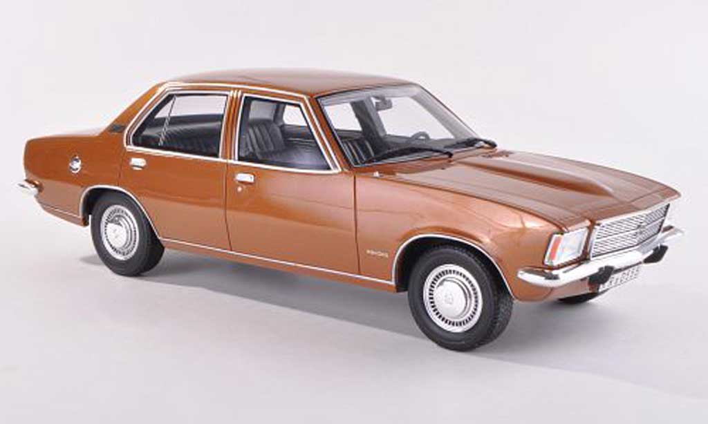 Opel Rekord 1/43 BoS Models D 2100D black-dore limitee edition 1.000 1973 diecast model cars