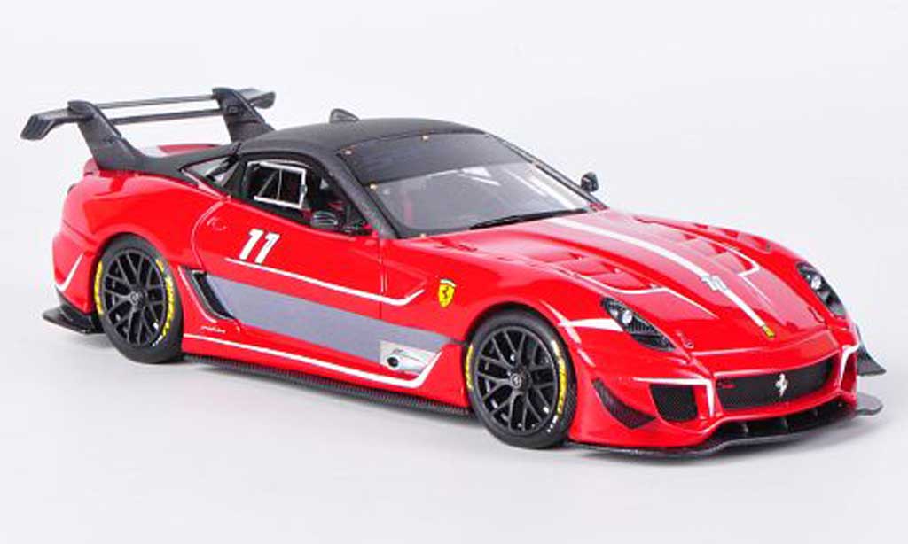 Ferrari 599 XX 1/43 Look Smart XX Evo No.11 T.Shooshani diecast model cars