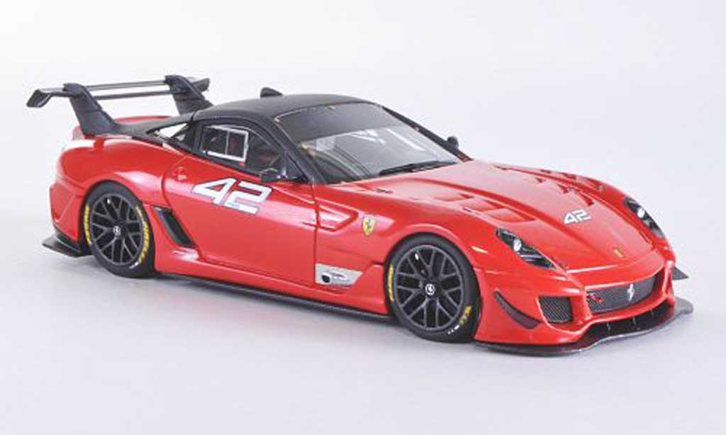 Ferrari 599 XX 1/43 Look Smart XX EVO No.42 red F1 2007/grey diecast model cars