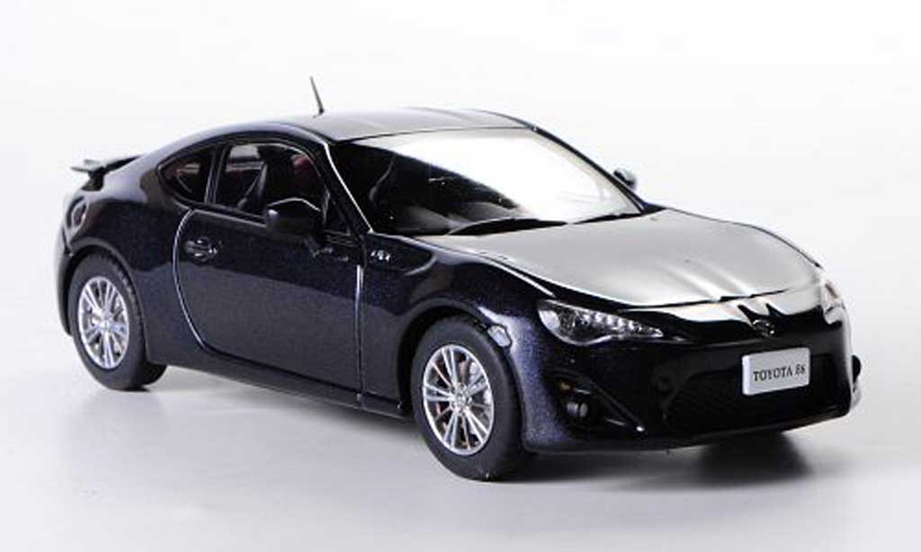 Toyota 86 2012 1/43 Ebbro 2012 anthrazit RHD diecast model cars