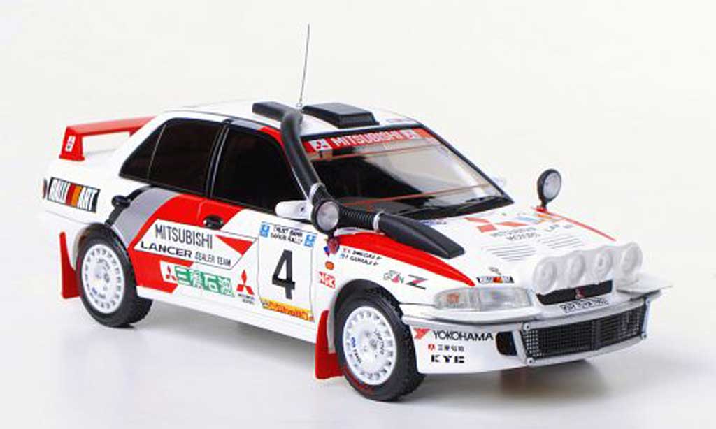 Mitsubishi Lancer Evolution II 1/43 HPI Evolution II No.4 Nachtfahr-Version RalliArt P.Kuukkala / K.Shinozuka Safari Rally 1994 diecast model cars