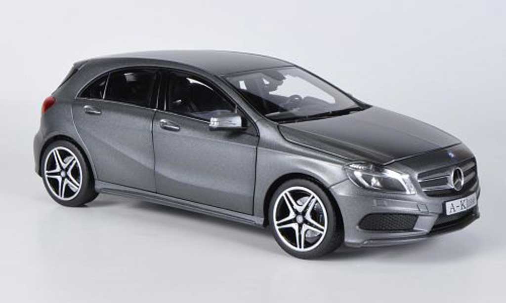 Mercedes Classe A 1/18 Norev (W176) grey 2012 diecast model cars