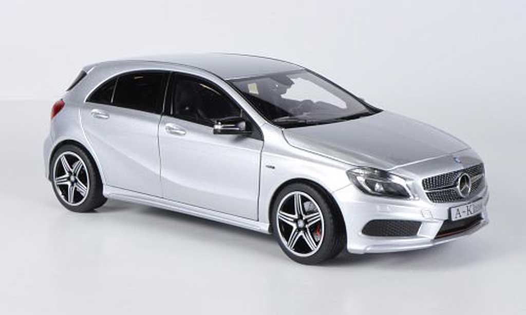 Mercedes Classe A 1/18 Norev Sport (W176) grey 2012 diecast model cars