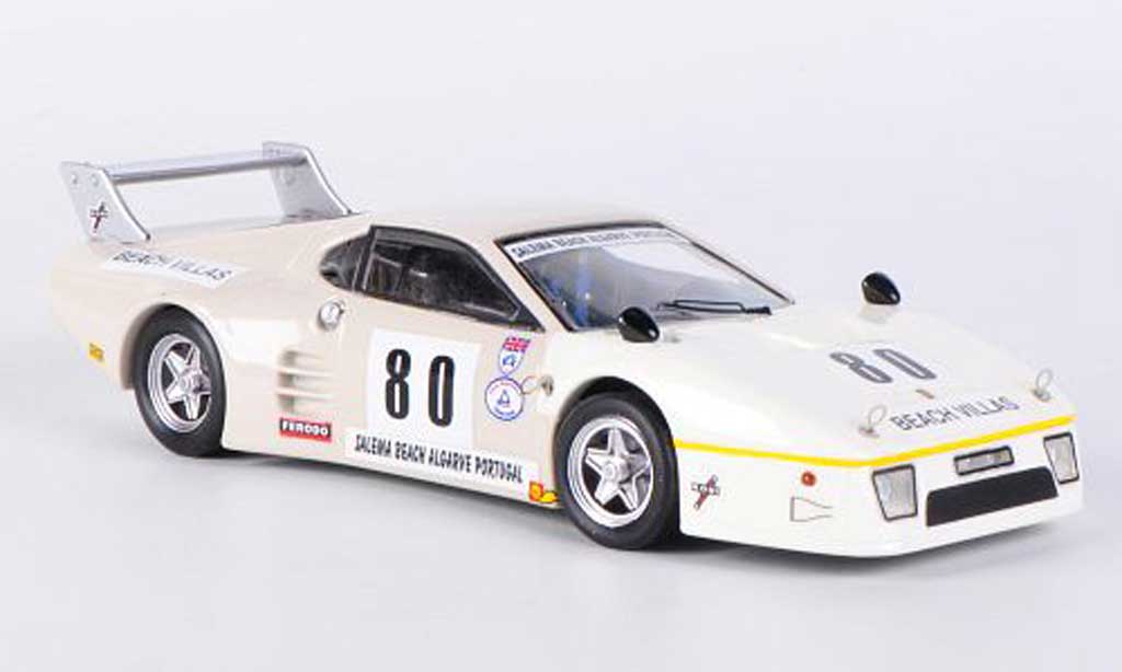Ferrari 512 BB LM 1/43 Best BB LM No.80 Phillips / Earle / Jones Silverstone 1982 diecast model cars