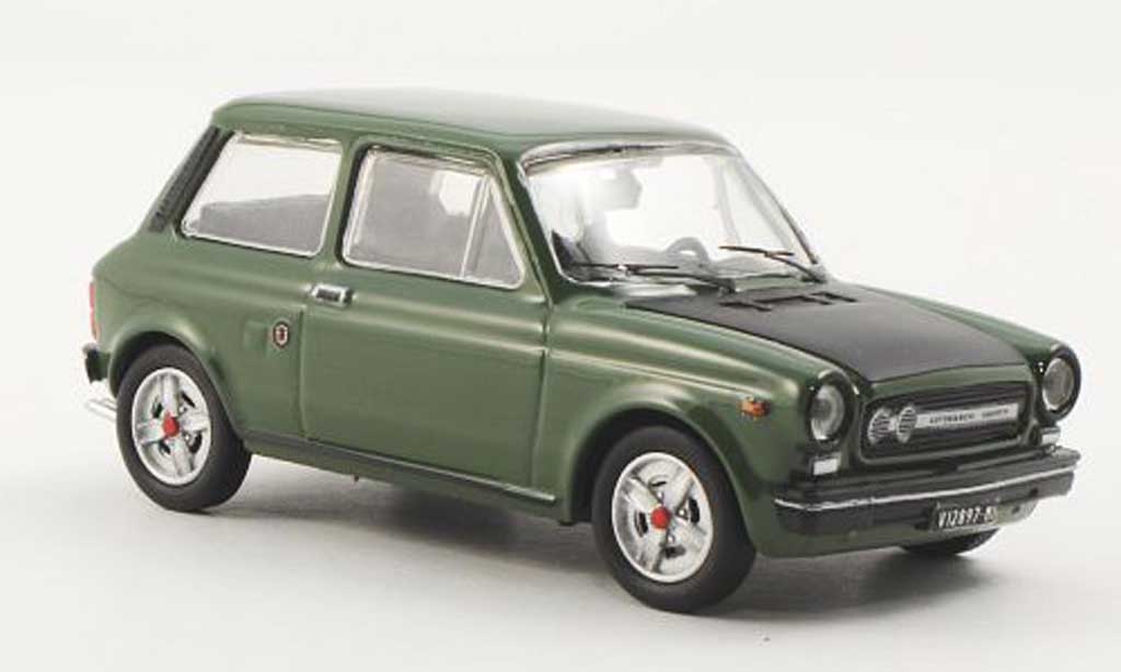 Autobianchi A112 1/43 Best Abarth grun/black 1973 diecast model cars