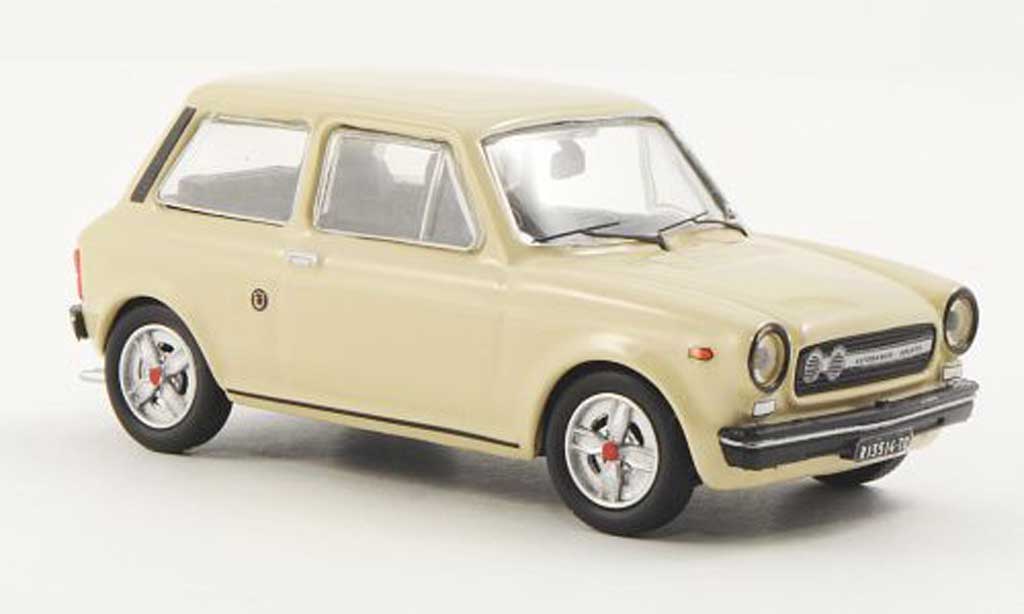 Autobianchi A112 1/43 Best Abarth beige 1973 diecast model cars