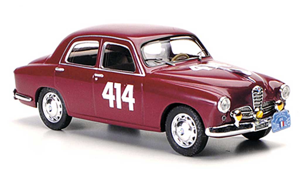 Alfa Romeo 1900 1/43 M4 Berlina No.414 Tavola / Marini Coppa delle Alpi 1956 diecast model cars