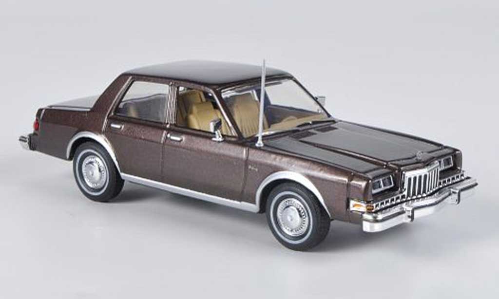 Dodge Diplomat 1/43 American Heritage Models brown 1985 diecast model cars