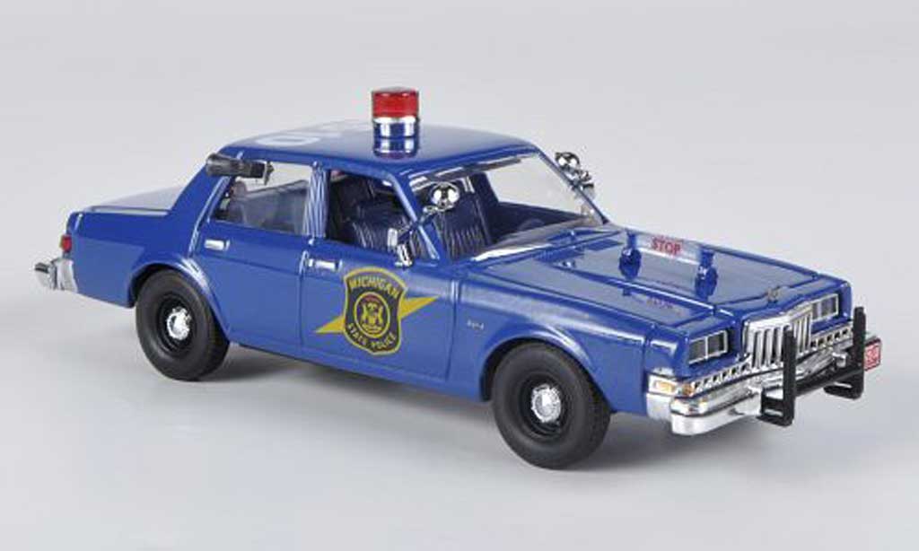 Dodge Diplomat 1/43 First Response Michigan State Police 1985 diecast model cars