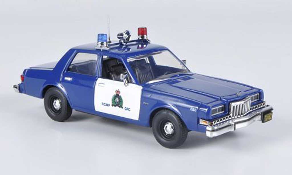 Dodge Diplomat 1/43 First Response RCMP - Royal Canadian Mounted Police 1985 diecast model cars