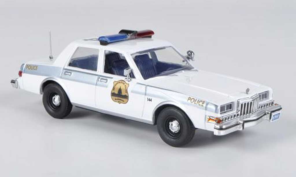 Dodge Diplomat 1/43 First Response Washington D.C. Metropolitan Police 1985 diecast model cars