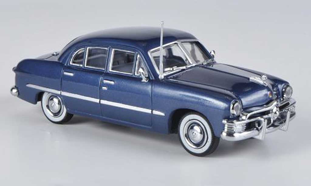 Ford Custom 1949 1/43 American Heritage Models 1949 4-portes Sedan blue diecast model cars