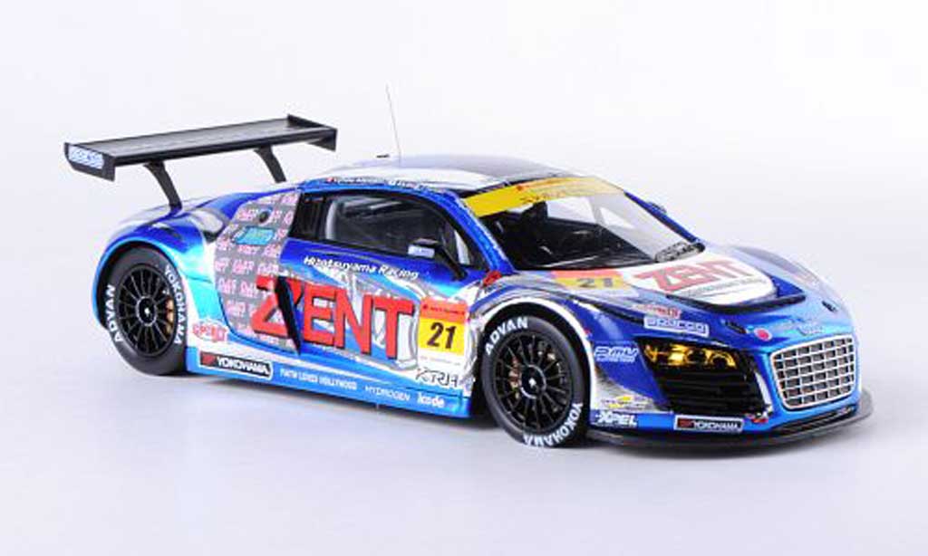 Audi R8 LMS 1/43 Ebbro LMS No.21 Zent A.Tsuzuki/C.Allemann SGT300 2012 diecast model cars