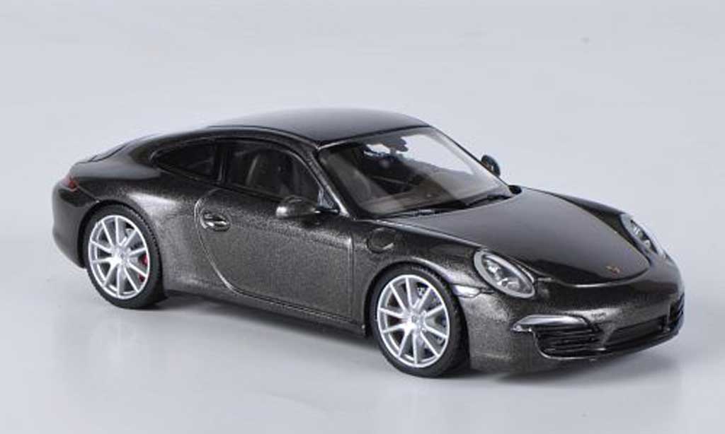Porsche 991 4S 1/43 Minichamps Carrera 4S grey 2012 diecast model cars