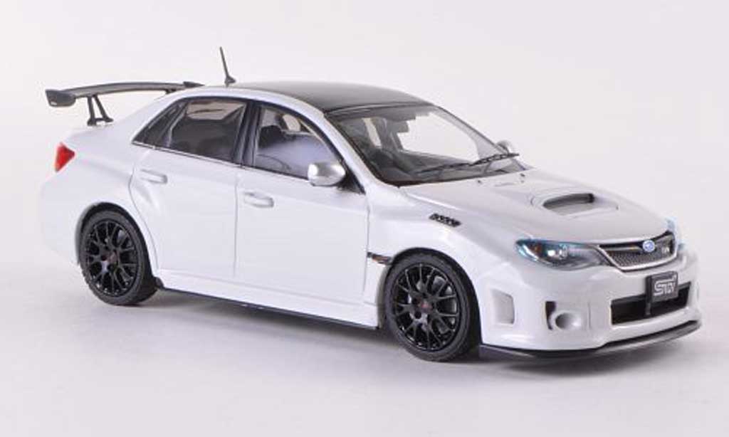 Subaru Impreza WRX 1/43 Ebbro STI S206 WRX NBR Challenge Package white/carbon RHD diecast model cars