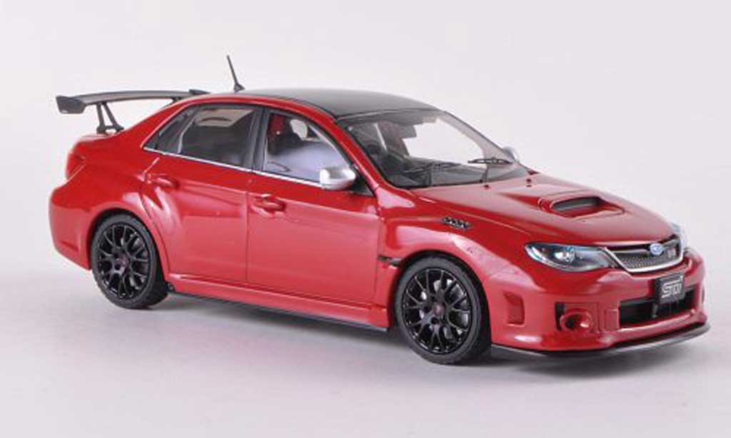 Subaru Impreza WRX 1/43 Ebbro STI S206 WRX NBR Challenge Package red/carbon RHD diecast model cars