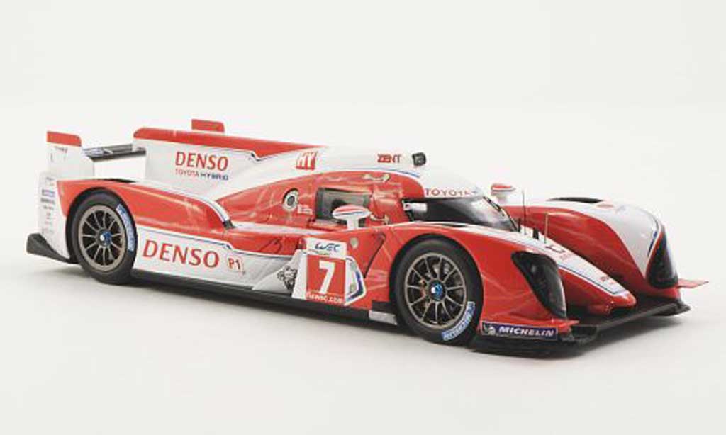 Toyota TS030 1/43 Spark Hybrid No.7 Prasentationsfahrzeug Spa 2012 diecast model cars