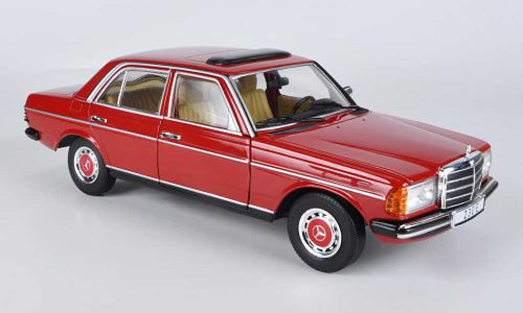 Mercedes 230 1/18 Revell E (W123) red diecast model cars