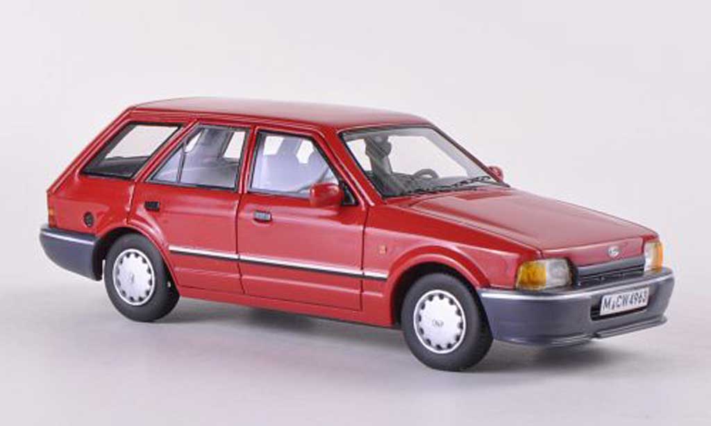 Ford Escort MK4 1/43 Neo MK4 MK IV Turnier red limitierte Auflage 300 Stuck 1986 diecast model cars