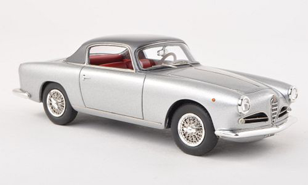 Alfa Romeo 1900 Sprint 1/43 Neo Sprint C Touring grey/black-grey limitee edition 300 piece 1956 diecast model cars