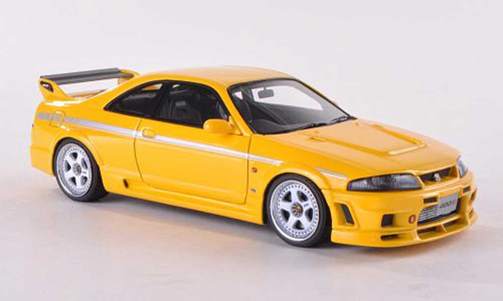 Nissan Skyline R33 1/43 HPI R33 Nismo 400R yellow RHD diecast model cars